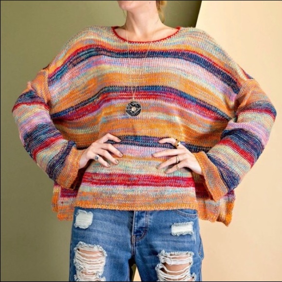 The SANTA FE Multi Color Sweater - Picture 5 of 8